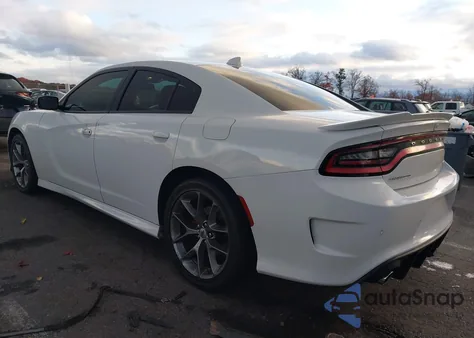 2022 Dodge Charger Gt Rwd из США, поврежденный, VIN 2C3CDXHG9NH176516